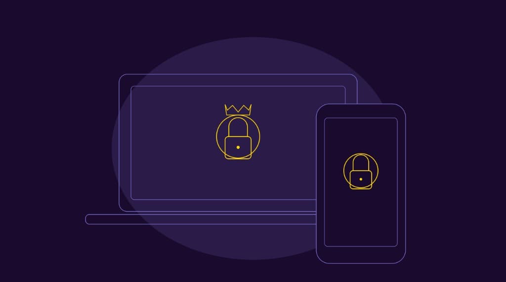 Screentime Journey โ laptop and iPhone with commitment lock
